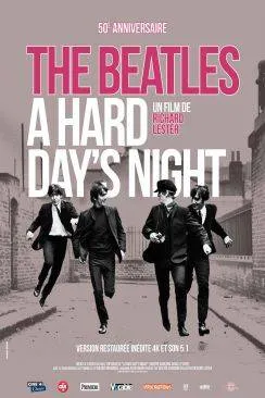 poster A Hard Day's night (Quatre garçons dans le vent)