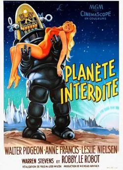 poster film Planète interdite