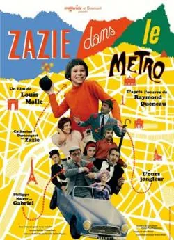 poster film Zazie dans le métro